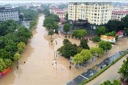 Hoàn lưu bão số 3: Nhiều địa phương tại Vĩnh Phúc bị sạt lở, ngập úng cục bộ