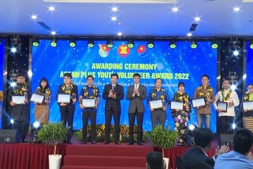 Trao Giải thưởng Thanh niên tình nguyện ASEAN mở rộng năm 2022