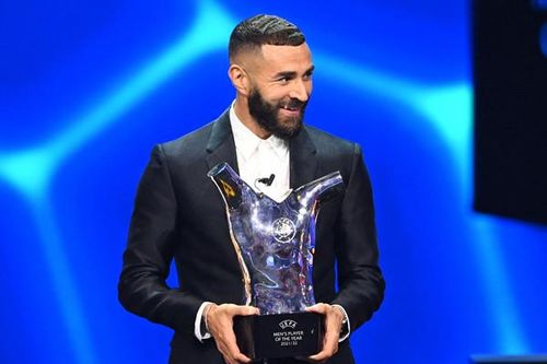 Benzema thắng áp đảo giải cầu thủ hay nhất châu Âu