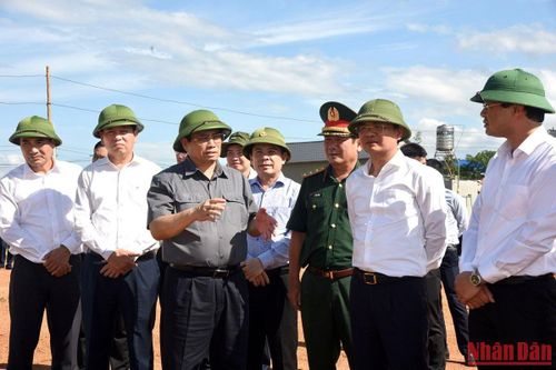Thủ tướng Phạm Minh Chính kiểm tra một số dự án trọng điểm tại Lào Cai