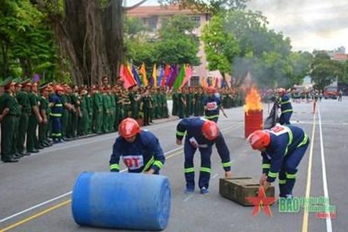 Bộ Tổng tham mưu Quân đội nhân dân Việt Nam khai mạc hội thao phòng cháy, chữa cháy năm 2022