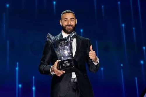 Benzema, Carlo Ancelotti xuất sắc nhất năm của UEFA