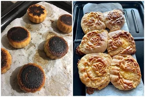 Hú hồn với loạt bánh Trung thu tự làm 'cho cũng không dám ăn'
