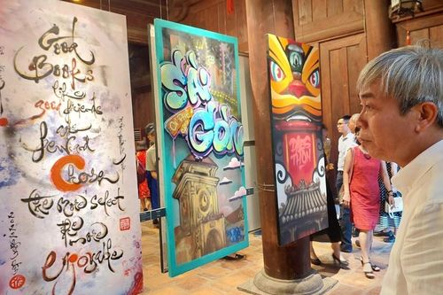 Thư pháp và graffiti 'đối thoại' để cùng hướng tới chân-thiện-mỹ