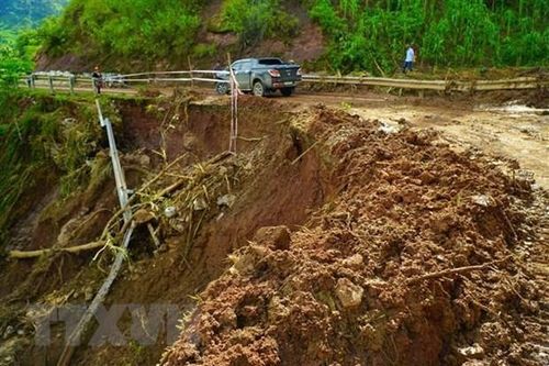 Nguy cơ cao sạt lở đất tại các tỉnh vùng núi phía Bắc và Đông Bắc