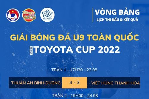 Thắng kịch tính Kon Tum, Việt Hùng Thanh Hóa vào bán kết giải U9 toàn quốc 2022