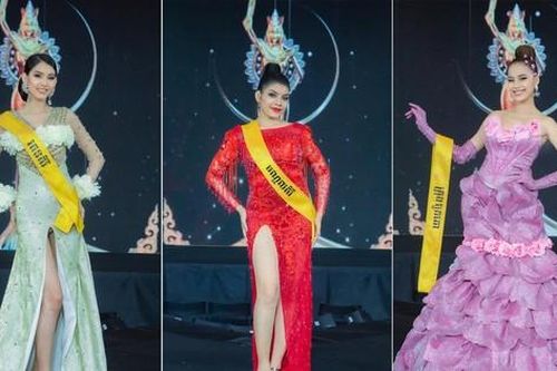 Loạt váy dạ hội bị chê của dàn thí sinh Miss Grand Campuchia 2022