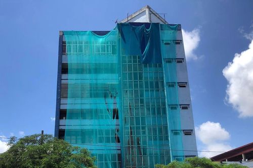 Tháo dỡ khách sạn Hải Yến có tòa nhà 6 tầng đổ sập trong đêm ở Hải Phòng