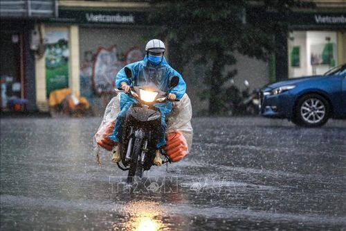Đêm 28/8, nhiều khu vực có mưa rào và dông vài nơi