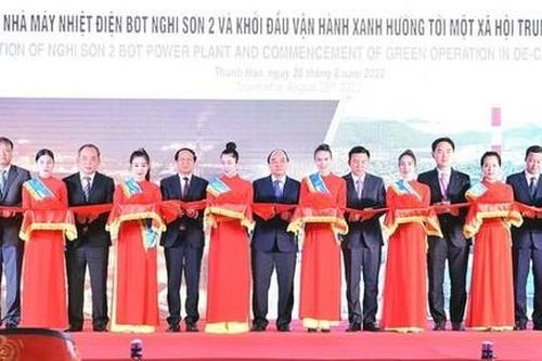 Khánh thành Nhà máy Nhiệt điện BOT Nghi Sơn 2 trị giá gần 2,8 tỷ USD