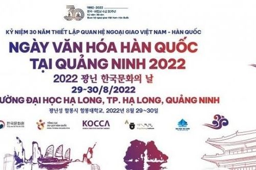 Ngày Văn hóa Hàn Quốc tại Quảng Ninh năm 2022