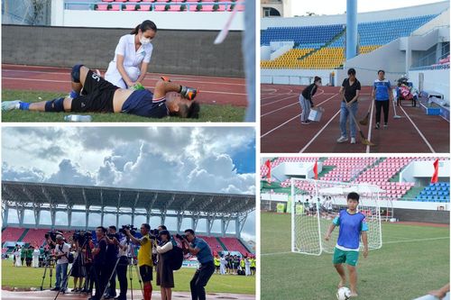 Những người thầm lặng sau những trận đấu của Press Cup 2022