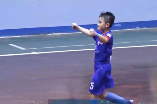 Thắng nghẹt thở trên chấm luân lưu, Việt Hùng Thanh Hóa vào trận chung kết Giải U9 toàn quốc 2022