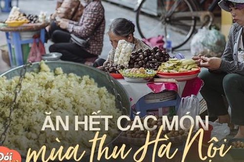 Hà Nội lập thu rồi, nếu bỏ lỡ những món ăn này quả thực rất 'có lỗi' với thời tiết