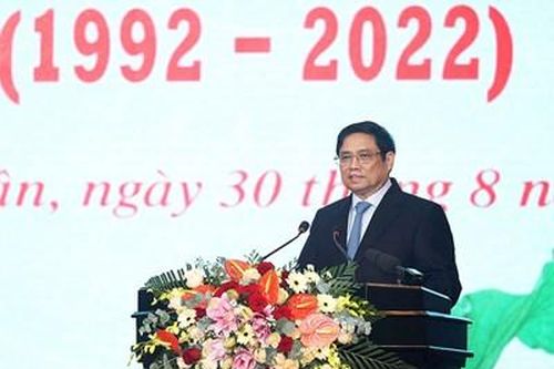 Thủ tướng Chính phủ Phạm Minh Chính dự Lễ kỷ niệm 30 năm tái lập tỉnh Bình Thuận