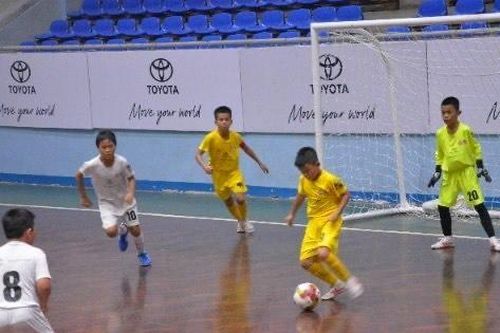 Sông Lam Nghệ An và Việt Hùng Thanh Hóa vào chung kết giải bóng đá U9 toàn quốc Toyota cup 2022