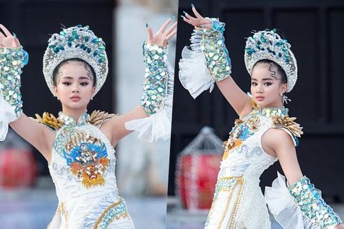 Dàn mẫu nhí 'cưng hết nấc' khi trình diễn thời trang 'Cá chép hóa rồng'