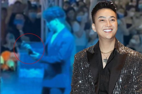 TiTi (HKT) xoay mic điệu nghệ nhưng lại gặp sự cố sân khấu ngay sau đó