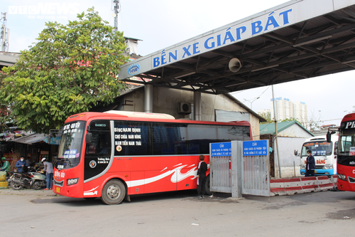 Bến xe Hà Nội cam kết không tăng giá vé xe khách dịp lễ Quốc khánh 2/9