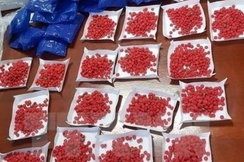 Hai phụ nữ bị bắt cùng 6.000 viên ma túy