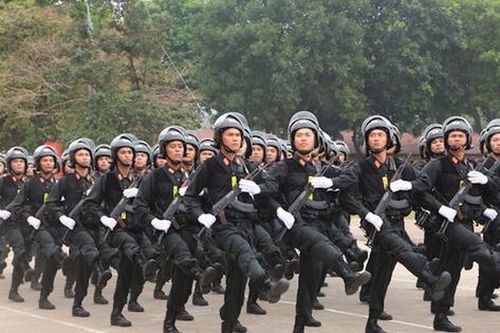 Triển khai thi hành Luật Cảnh sát cơ động