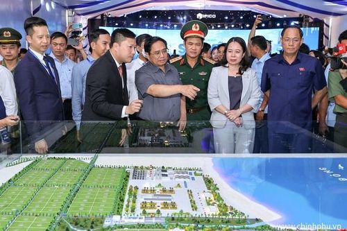 Khởi công dự án Khu công nghiệp Sơn Mỹ 1