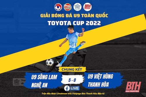 Việt Hùng Thanh Hóa giành ngôi Á quân giải U9 toàn quốc 2022