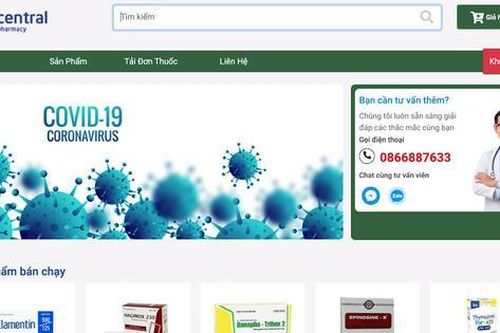 Sự bùng nổ của nhà thuốc online trong công cuộc chuyển đổi số