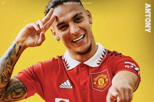 Hình ảnh đầu tiên của Antony tại Man United
