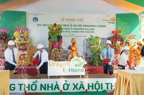 Động thổ dự án chung cư nhà ở xã hội Dragon E-Home