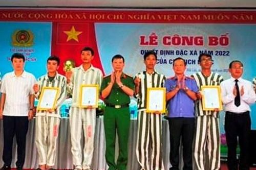 Đắk Lắk: Trao Quyết định đặc xá của Chủ tịch nước cho 87 phạm nhân