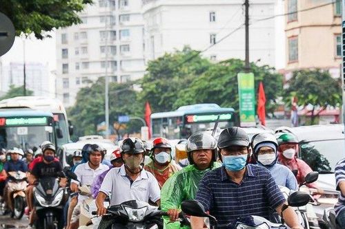 Cửa ngõ Thủ đô ùn tắc sáng ngày đầu nghỉ lễ 2/9