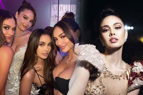 'Sốc visual' với bức ảnh 4 đại Hoa hậu Philippines: 'Mèo Xám' Catriona Gray vẫn phải thua mỹ nhân này