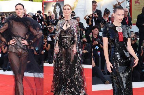 Thảm đỏ LHP Venice 2022 ngày đầu: Dàn mỹ nhân Hollywood khoe dáng