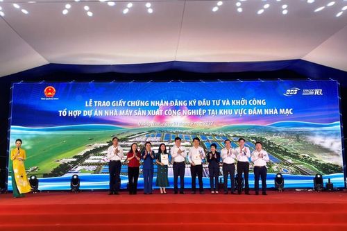 Quảng Ninh sắp có tổ hợp nhà máy sản xuất công nghiệp hơn 2.700 tỷ đồng