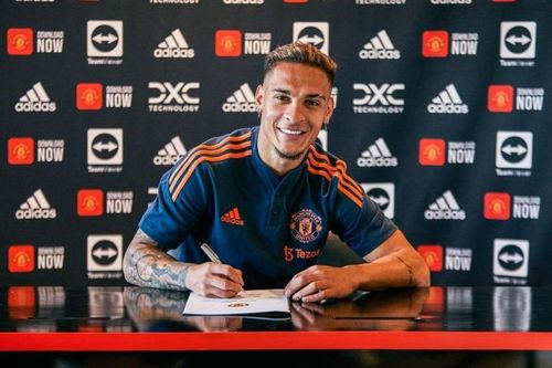 Ngôi sao 100 triệu euro Antony ký hợp đồng với Man Utd