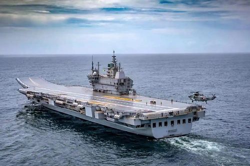 Ấn Độ biên chế tàu sân bay nội địa đầu tiên NS Vikrant