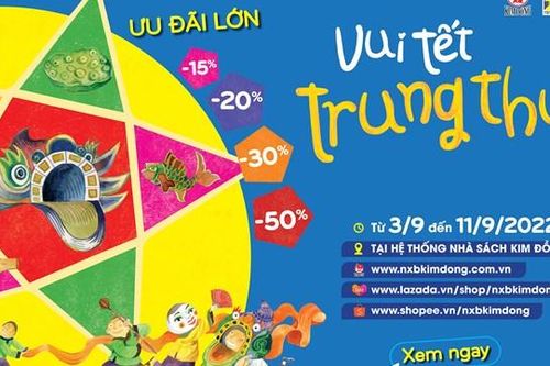 Bày tiệc sách 'Vui Tết Trung thu'