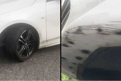 Nhân viên bãi gửi ô tô giá rẻ tự ý dùng BMW khiến xe nát bươm