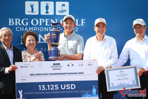 Golfer Trung Quốc vô địch giải chuyên nghiệp châu Á tại Đà Nẵng