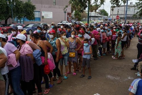 Người di cư từ miền Nam Mexico đổ về biên giới với Mỹ tăng mạnh