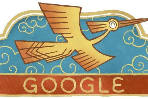 Google Doodle chào mừng Quốc khánh Việt Nam bằng hình tượng chim lạc