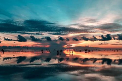 Trời đất giao thoa ở biển vô cực Thái Bình