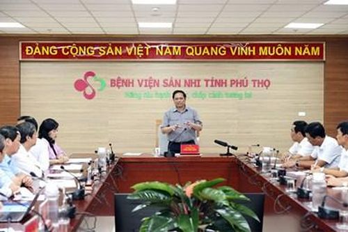 Thủ tướng Phạm Minh Chính thăm Bệnh viện Sản Nhi Phú Thọ và kiểm tra dự án đường cao tốc