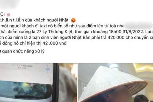 Lời khai của tài xế taxi bị tố 'chặt chém' du khách gấp 10 lần giá cước