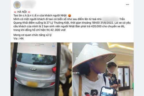 Lái xe taxi 'chặt chém' du khách Nhật đã xin lỗi và trả lại tiền