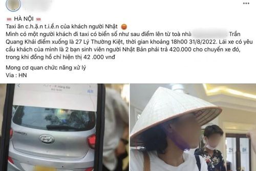 Du khách Nhật tố bị 'chặt chém', tài xế taxi đến khách sạn xin lỗi, trả lại tiền