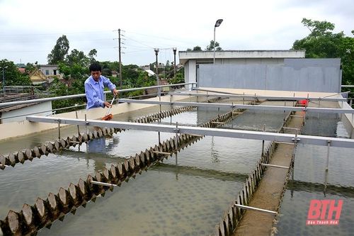 Nhà máy Nước sạch Hậu Lộc chủ động khắc phục khó khăn, mở rộng sản xuất, kinh doanh