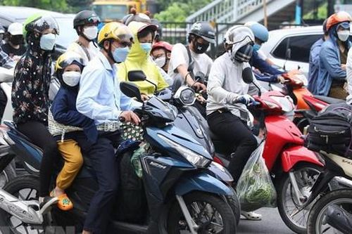 Cửa ngõ Hà Nội đông đúc từ sáng sớm ngày cuối cùng kỳ nghỉ lễ