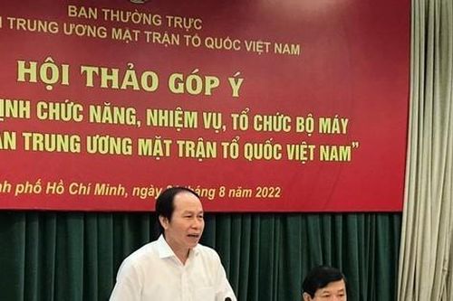 Bộ máy cần phù hợp với nhiệm vụ trong tình hình mới